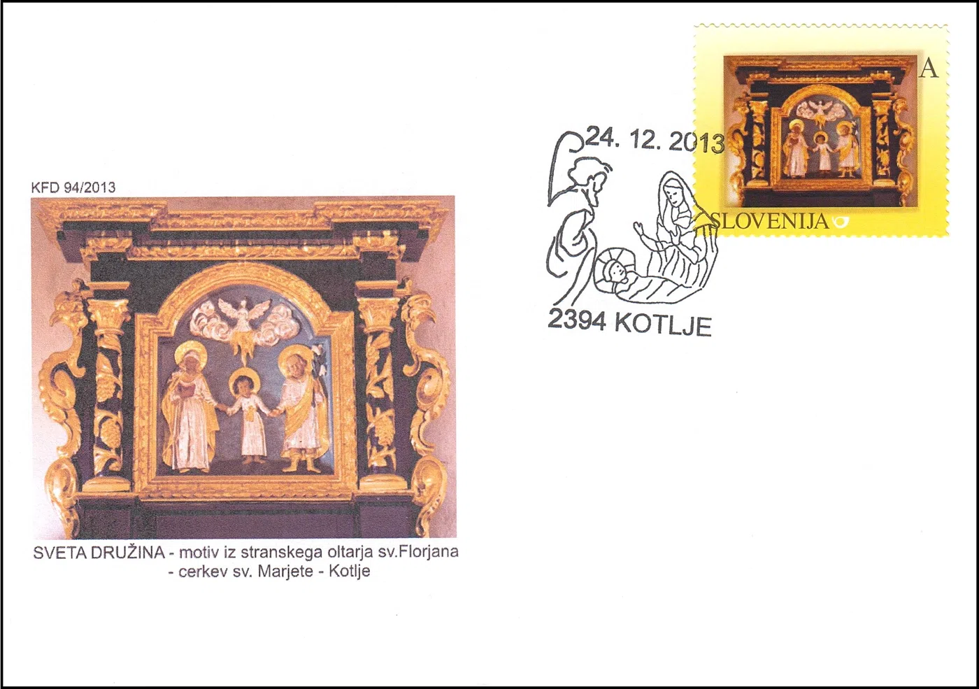 SVETA DRUŽINA - CERKEV SV. MARJETE KOTLJE
